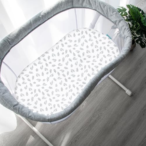 Baby Bassinet Sheets 4 Pack Compatible - Image 5