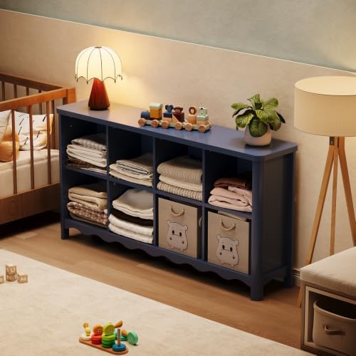 ONBRILL 8 Cube Bookcase, Bookshelf and Toy Storage Organizer - Image 4
