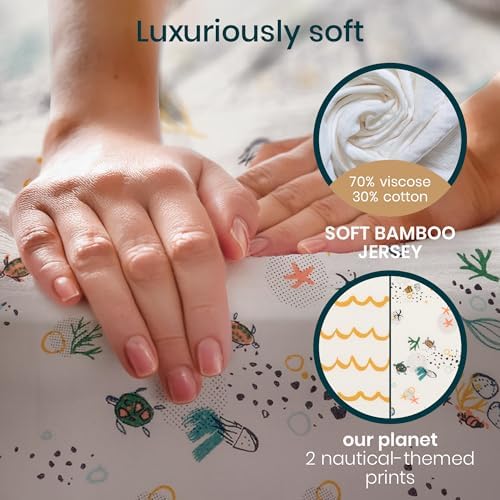 Tutti Bambini Premium Bassinet Sheets - Image 4