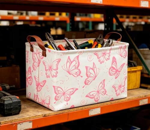CLOCOR Rectangular Fabric Storage Bin, Waterproof Storage Box - Image 2