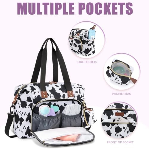 Tuwubi Diaper Bag Tote, Baby Diaper Bag - Image 2