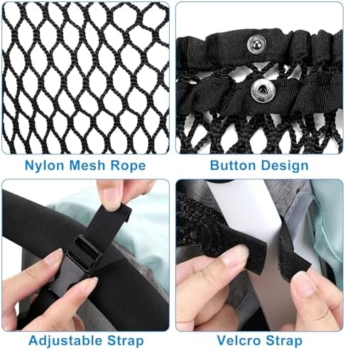 Accmor Universal Stroller Organizer, Polyester Net Mesh Bag Fits - Image 3