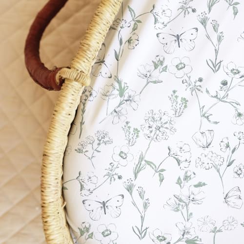 Sorrel + Fern Baby Bassinet Sheets 2-Pack - Image 6