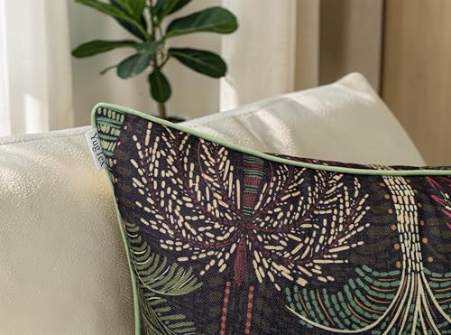 Tropical Palm Print 20x20 Throw Pillow Cover - Image 4