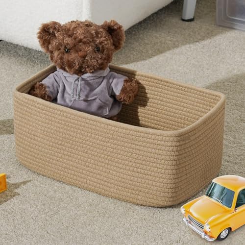 3 Pack Small Storage Baskets for Organizing, 11.8×7.8×5.1" - Image 6