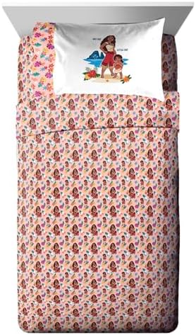 Disney Moana Twin Comforter Set 5 Piece Kids Bedding - Image 7