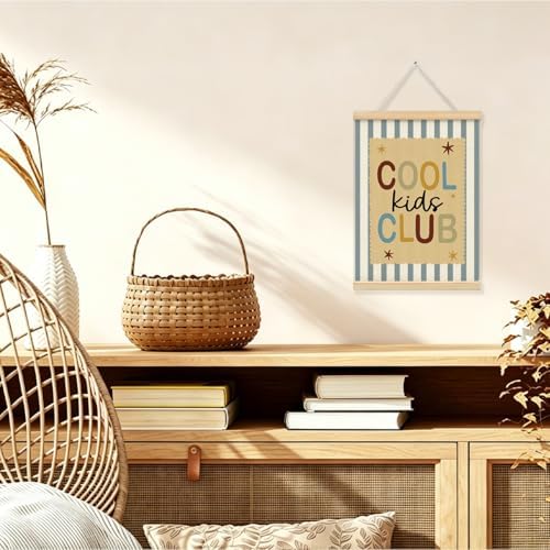 Playroom Decor, Cool Kids Club Wall Art Framed Poster, Boys Room Decor - Image 3