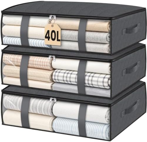 StorageRight Under Bed Storage Bags, 3 Pack by StorageRight