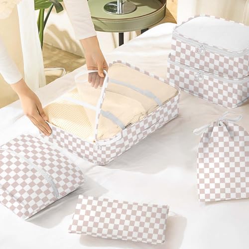KPX 8 Set Packing Cubes for Travel, Luggage Packing Organizers Accessories - Image 6