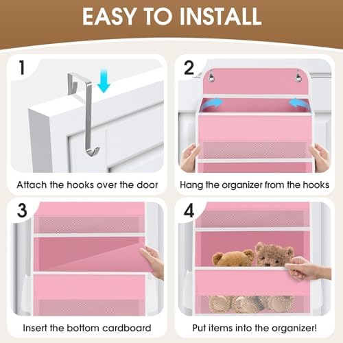 1Pack Over The Door Organizer Large Capacity Hanging Storage Room Organizer - Image 3