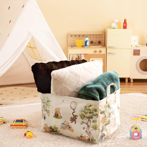 Sweet Baby Co. Classic Winnie Pooh Storage Nursery Basket - Image 6