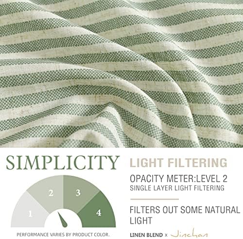 jinchan Linen Boxter Stripe Valances - Image 5