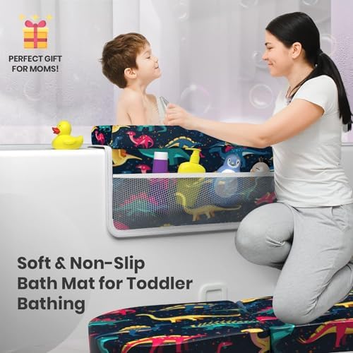 Baby Bath Kneeler and Elbow Rest Pad 2 Pieces Set - Image 2