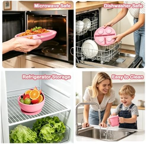 Silicone Baby Feeding Utensils Set - Image 3