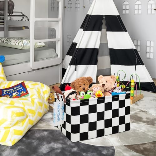 Rectangular Collapsible Boys Racecar Storage Basket Nursery Organizer - Image 6