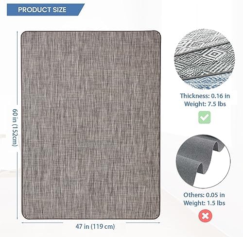 Chair Mat for Hardwood & Tile Floor, Anti Slip, Floor Protector for Home Office - Image 2