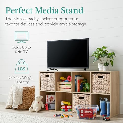 Best Choice Products 8-Cube Storage Organizer, 13.5in Shelf Opening, Display - Image 5