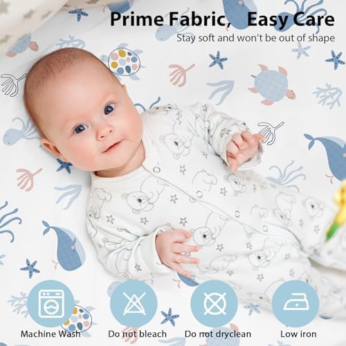 Bassinet Sheets Boy 33”x20” Compatible - Image 7
