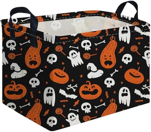 Halloween Ghost thriller basket, Empty Halloween basket, Horror and thriller by FXOCSHE