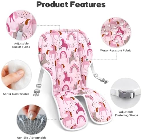 Mamatepe Baby High Chair Cover Replacement - Image 5