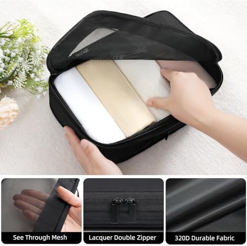 BAGAIL 4 Set/6 Set/8 Set Compression Packing Cubes Travel Accessories - Image 4