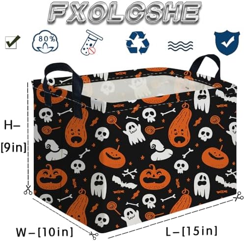 Halloween Ghost thriller basket, Empty Halloween basket, Horror and thriller - Image 7