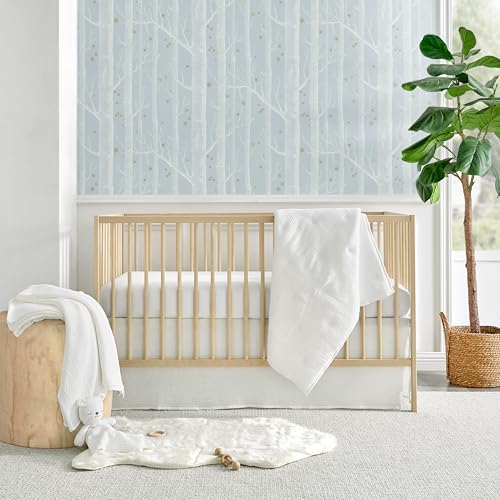 Levtex Baby - Cloud Muslin Sheet Set Crib Fitted Sheet - Fits Standard Crib and - Image 4
