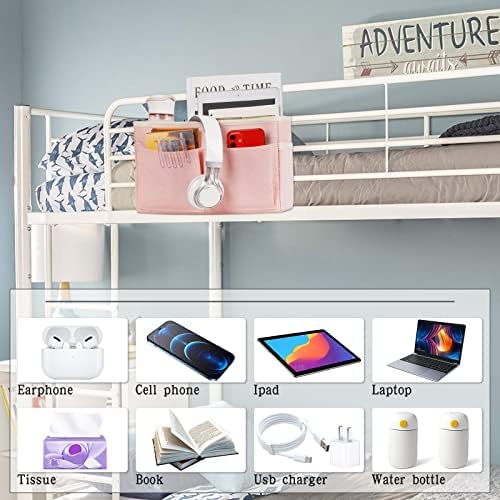 Bedside Caddy Organizer, Hanging Storage Bag - Image 3