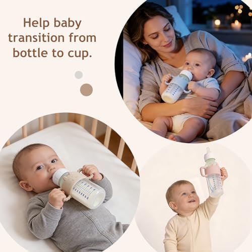 Andy Bear 4 Pack Silicone Baby Bottle Handles Compatible - Image 6