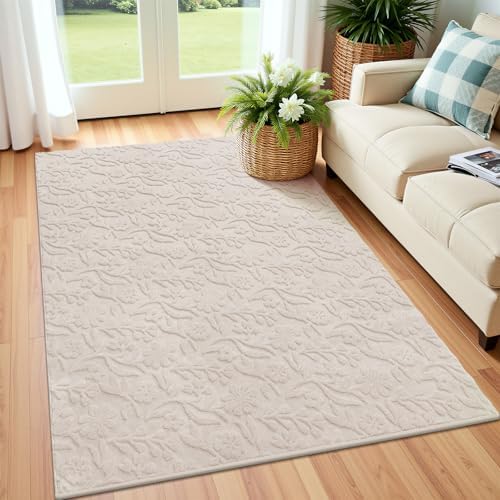 Vaukki 4x6 Area Rug for Living Room by Vaukki