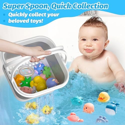 Anivia Foldable Bath Toy Storage Organizer - Image 5