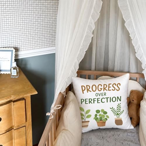 Plant Classroom Homeschool Decor Pillow Cover 18x18 - Image 6