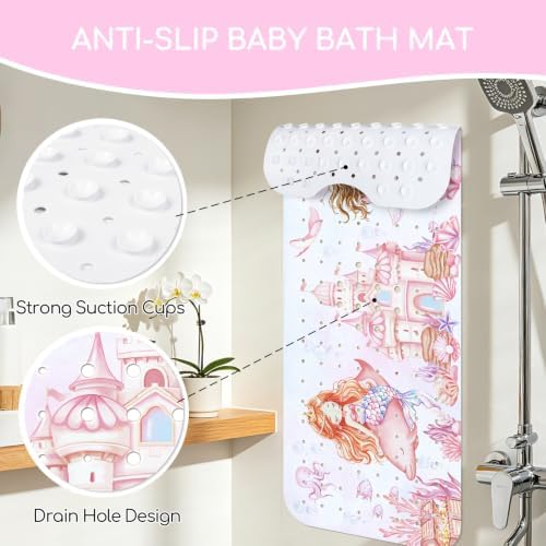 Baby Bathtub Mat Non Slip, Machine Washable - Image 4