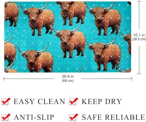 Shower Mat Non-Slip Bathtub Mats - Image 4