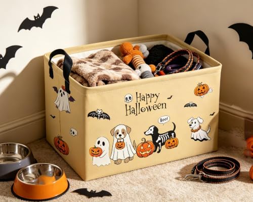 RectangleHalloween Baskets Dog Basket Cute Storage Bin - Image 6