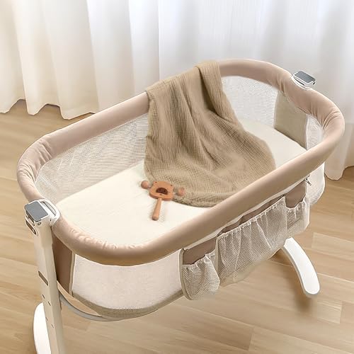 lulumoon Muslin Fitted Bassinet Sheet: Compatible - Image 7