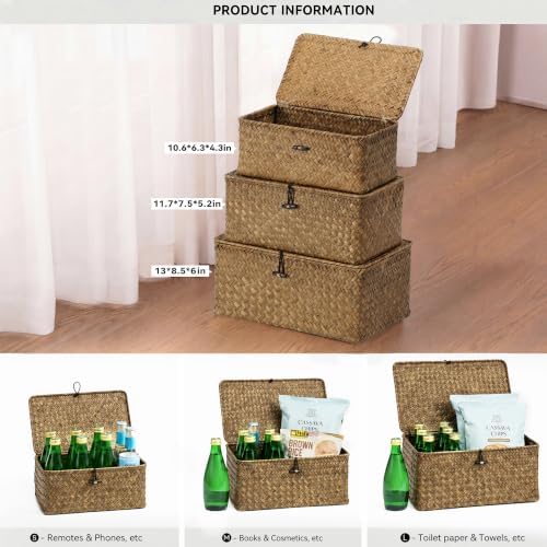 Nonam Wicker Storage Basket - Image 2