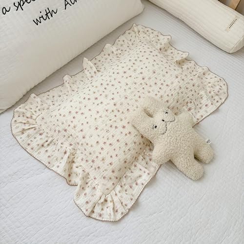 BuLuTu Muslin Baby Pillow Case for Crib Toddler Bed by BuLuTu