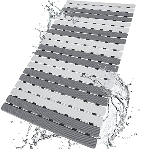 BEMISO Shower Mat Non Slip Bathtub Mat 27.5 x 15.7 Inch Bath Mat by BEMISO