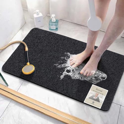 Asvin Soft Textured Bath, Tub Mat, 24x32 Inch, Phthalate Free, Non Slip Comfort by Unknown