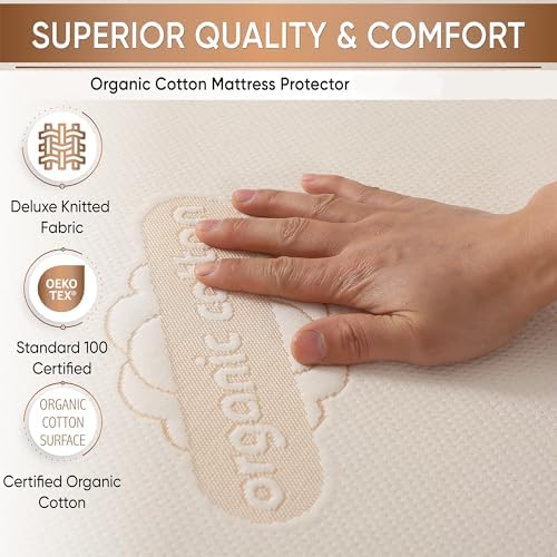 Crib Organic Mattress Protector - Image 4