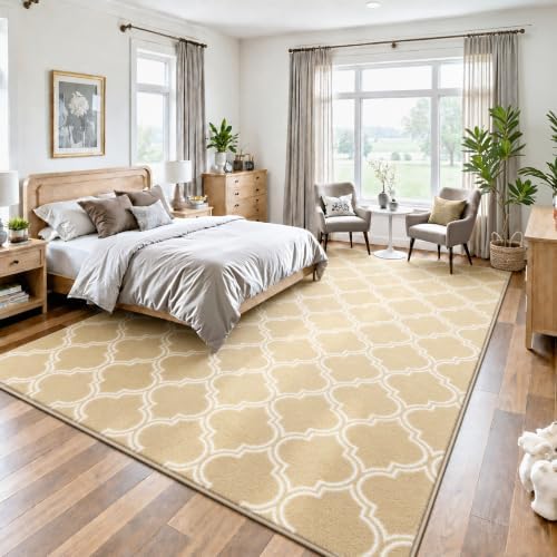 Keeko 4x6 Area Rugs for Living Room, Soft Washable Memory Foam Bedroom Rug - Image 4
