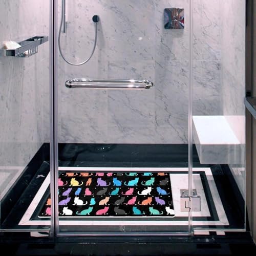 Non Slip Bathtub and Shower Mat 26.8x15.1 inch, Bath Mat - Image 6