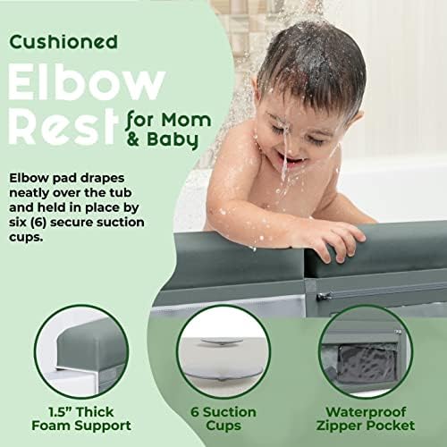Comfortable Baby Bath Kneeler and Elbow Rest Pad Set - Image 6
