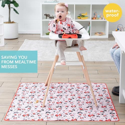 Bumkins Disney Baby Splat Mat for Under High Chair, Babies Toddlers Eating Mess - Image 2