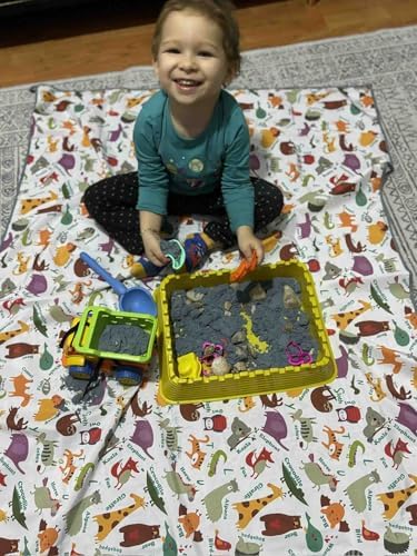 Waterproof High Chair Splat Mat – Machine Washable Floor & Table Protector - Image 4