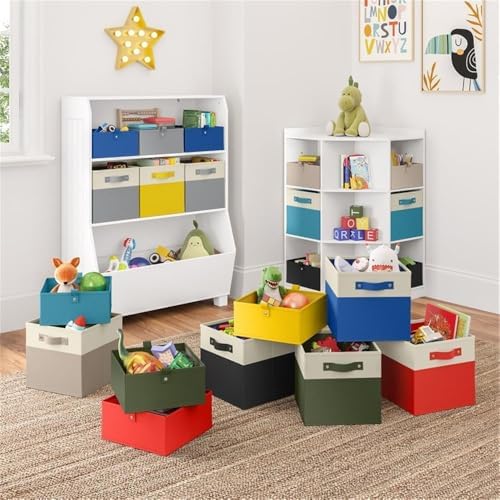 RiverRidge Kids 2pc Folding Storage Bins Set - Image 2