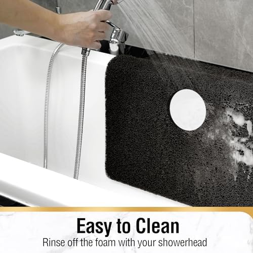 HITSLAM Square Shower Mat, 36 x 36 Inch Non Slip Bath Mat - Image 7