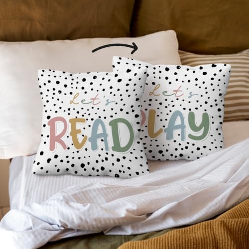 kdqua Boho Classroom Pillow Cover 18x18 Double-Sided, Kids Playroom Decorations - Image 3
