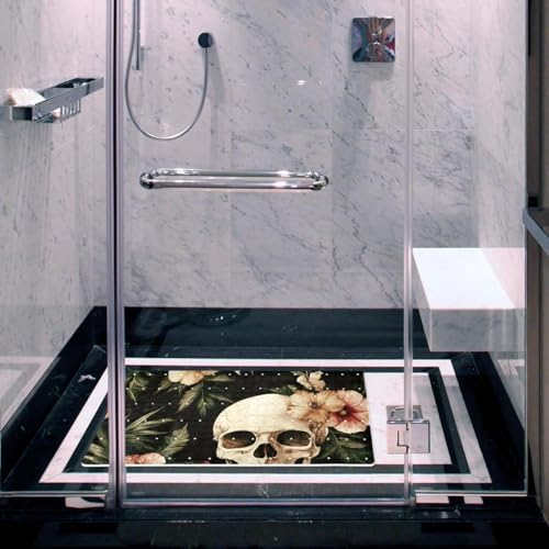 Non Slip Bathtub and Shower Mat 26.8x15.1 inch, Bath Mat - Image 6